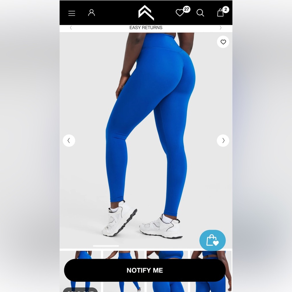 Oner Active Timeless leggings - Cobalt